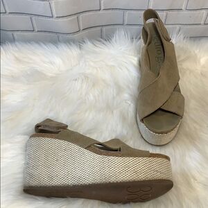 Pedro Garcia Espadrille Salon Shoes Size 38/7.5-8